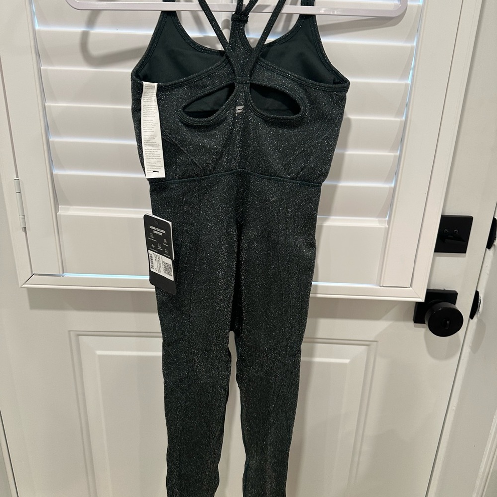 Fabletics SeamlessLurex jumpsuit size small brand new with tags ( $109. 95)